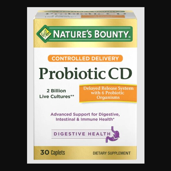 Nature's Bounty Controlled Delivery Pr0 biotic, 30 Capsules - FACTORY SEALED - Picture 1 of 11